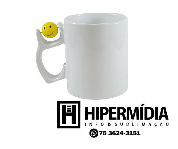 Caneca Alça Smile Emoji