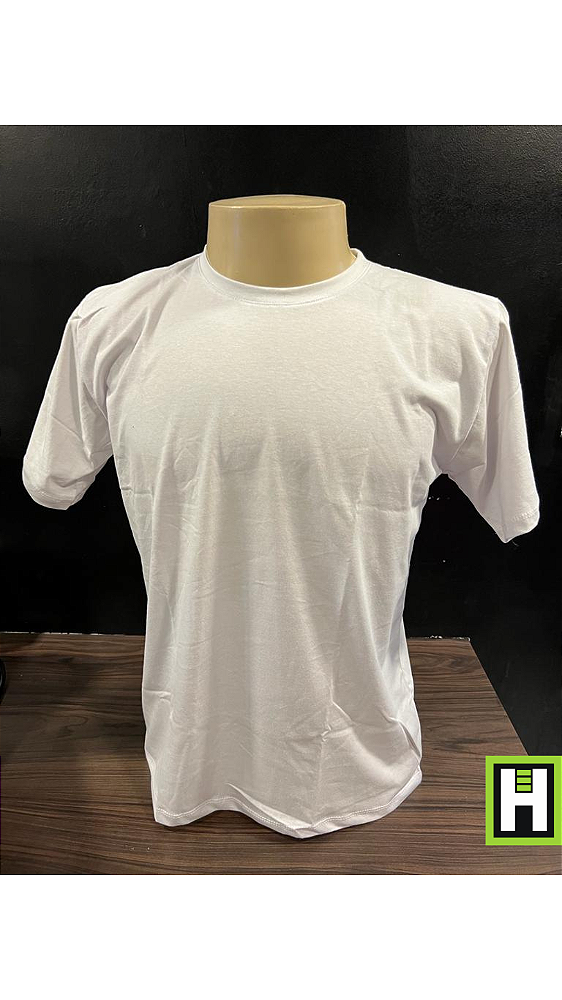 CAMISA ALGODÃO BRANCA TAM M