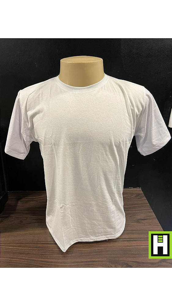 CAMISA ALGODÃO BRANCA TAM G