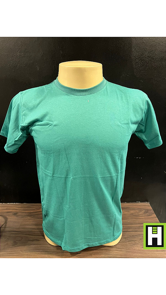 CAMISA ALGODÃO VERDE TAM 16