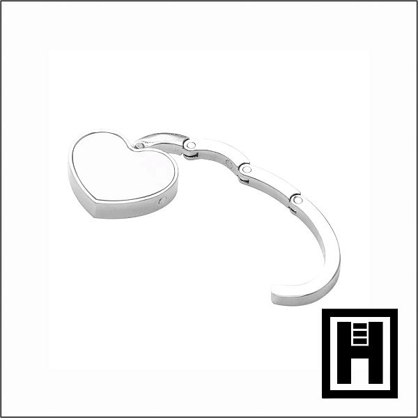 Suporte de Bolsa Coração Metal