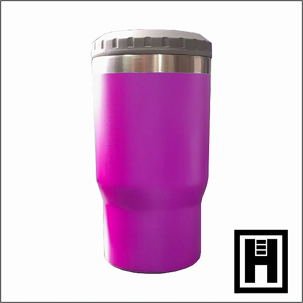 COPO TERM METAL 420ml 3x1 ROSA