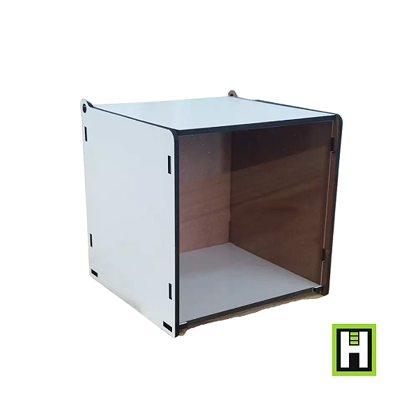 Caixa de Caneca MDF C/ Frente Acrilica