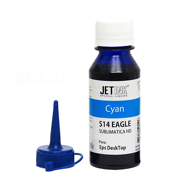 Refil Sublimático Original Jet Ink 100ml - Azul