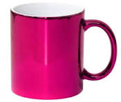 Caneca p/ Sublimação de Cerâmica Perola Rosa