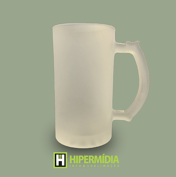 12 und Caneca Chopp Vidro Jateada SUBLIME - 460ml