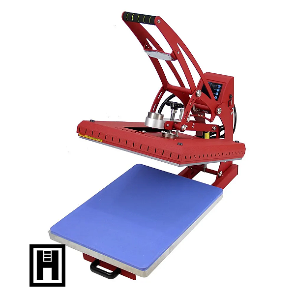 Prensa Térmica Plana A3 (BASE 40X50) Magnética com Gaveta Premium Mecolour 220v