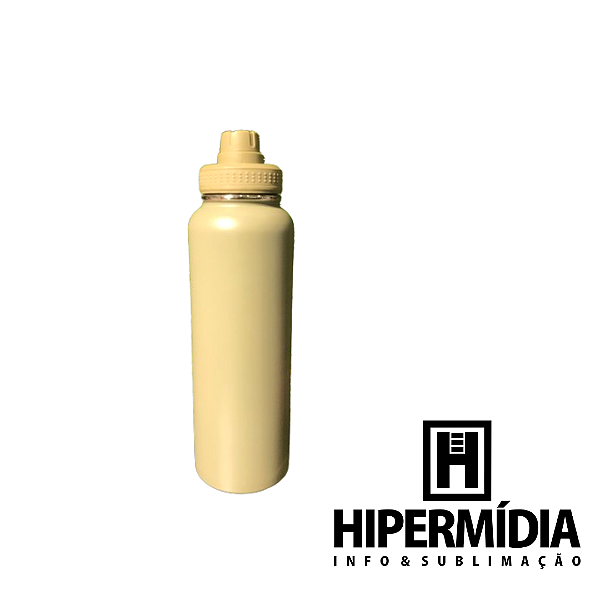 Garrafa Inox Térmica Verde ML-6227 Polida 1,2L