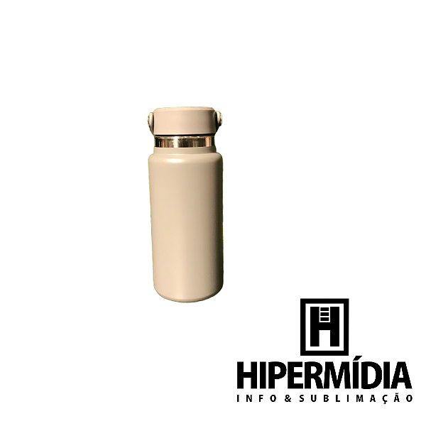 Garrafa Inox Térmica Branca ML-6227 750ml