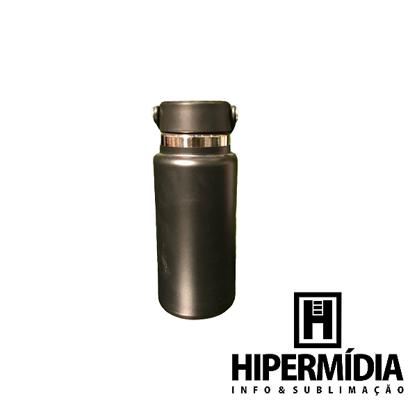Garrafa Inox Térmica Preto ML-6227 750ml