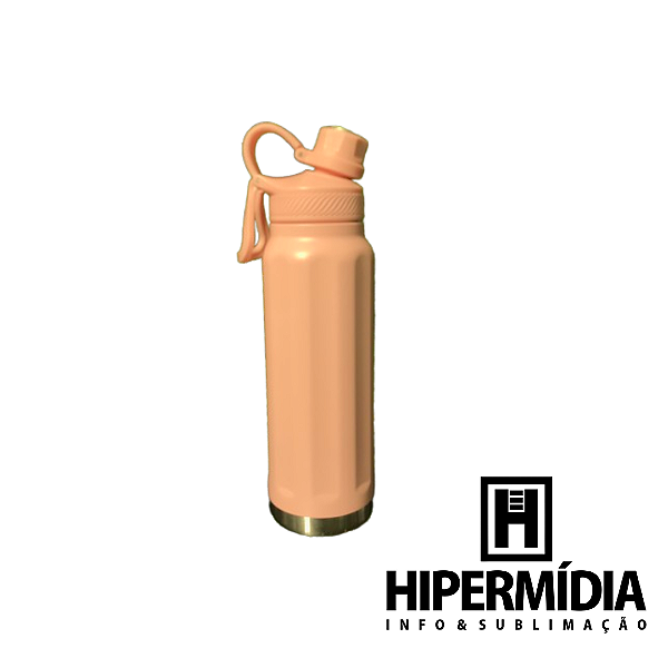 Garrafa Inox Térmica Rosa ML-6212 800ml