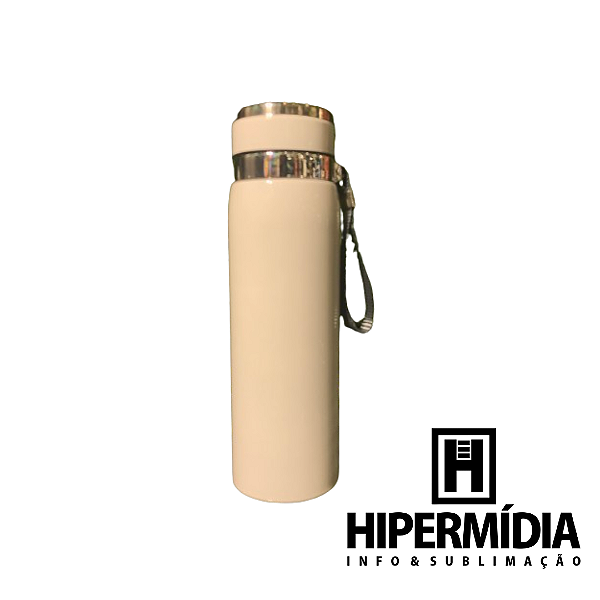 Garrafa Inox Térmica Branca CH-028 1L