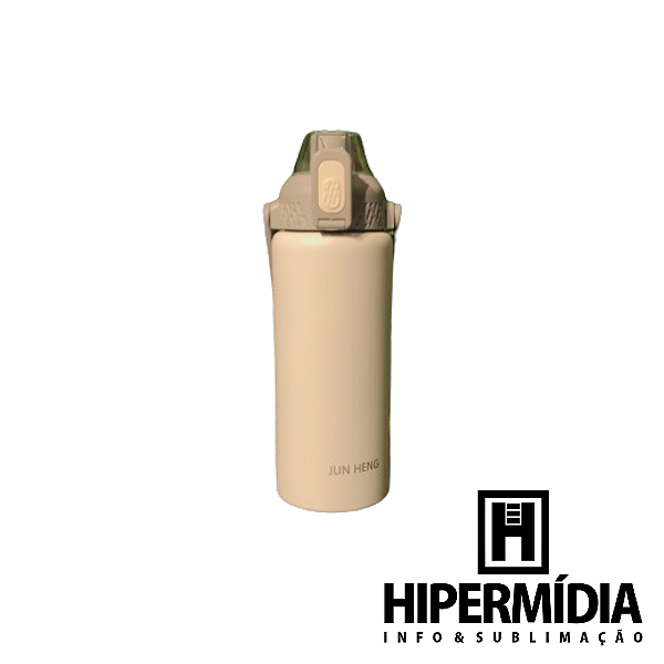 Garrafa Inox Térmica CH-034 Branca 1,2L