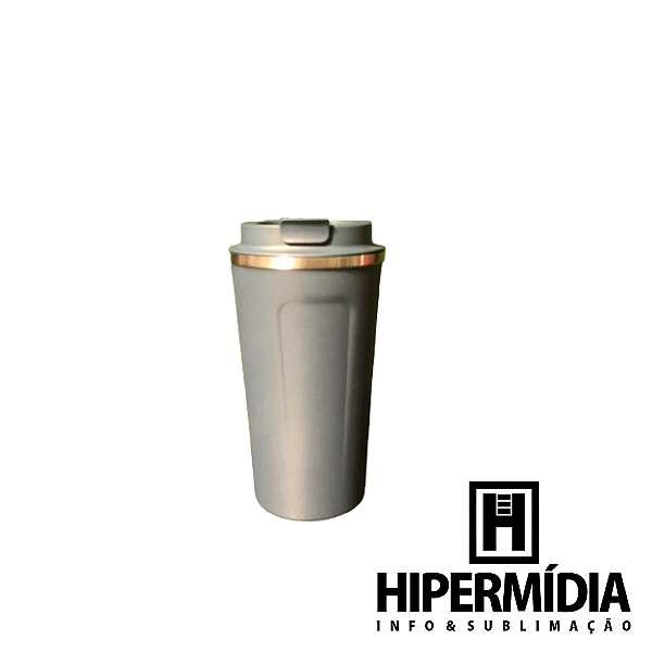 Copo Inox Térmico ML-6217 Azul 500ml