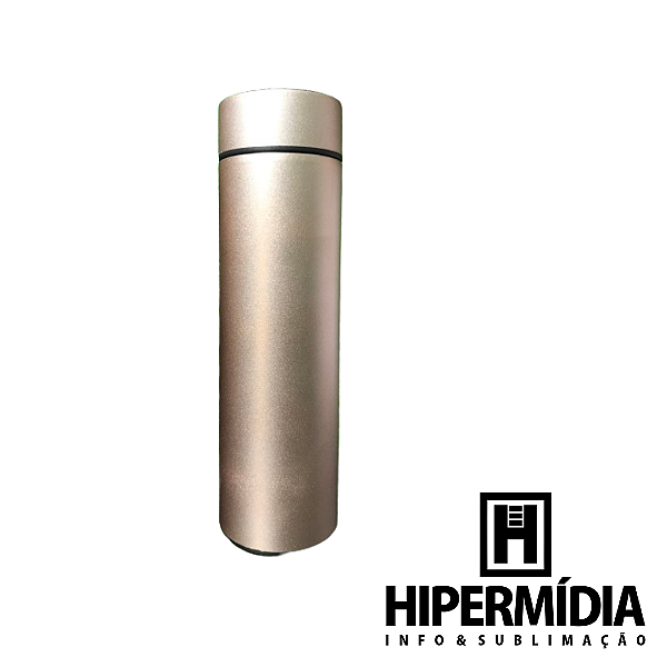 Garrafa Inox Térmica Termo Marrom YL1143A 500ml