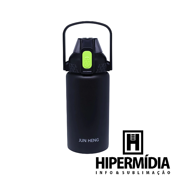 Garrafa Inox Térmica CH-033 Preta 900ml