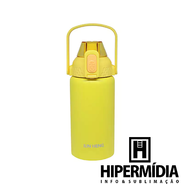 Garrafa Inox Térmica CH-035 Amarela 1,6L