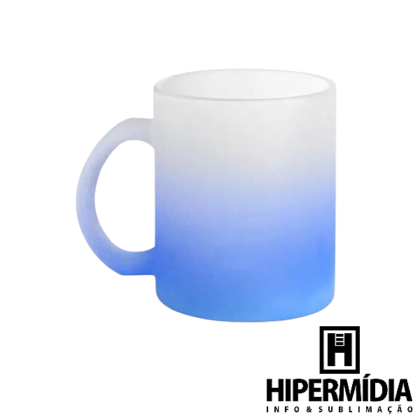 Caneca Chopp Jateada Azul - 325ml