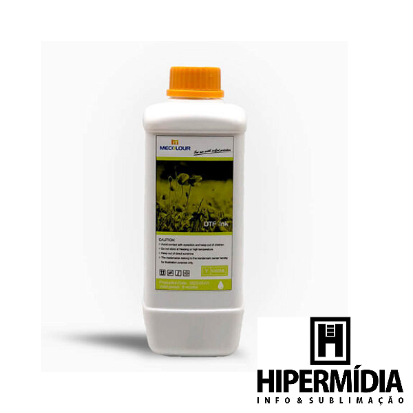 Tinta para DTF Têxtil Amarela 1000ml