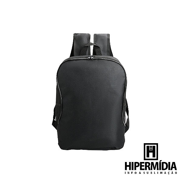 Mochila Poliéster Preta 18 Litros