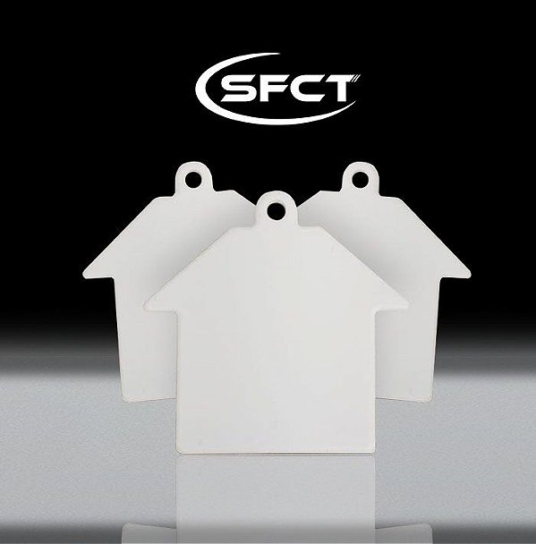 Chaveiro Casa Polimero SFCT - 10 Unidades