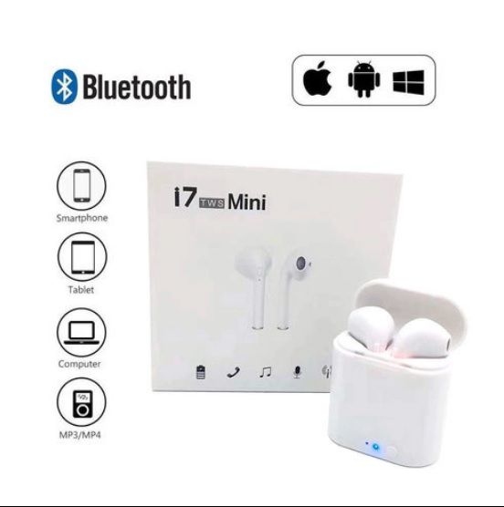Fone De Ouvido Sem Fio Bluetooth I7