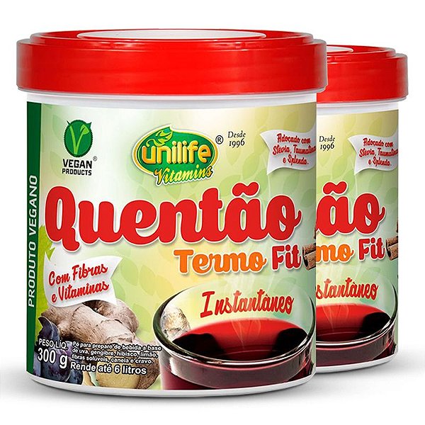 Kit 2 Quentão Termo Fit 300g Unilife