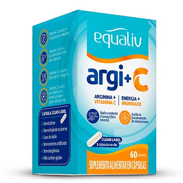 Argi + C Equaliv 60 cápsulas