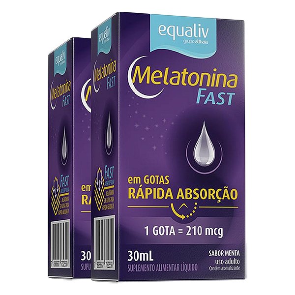 Kit 2 Melatonina Equaliv 30 ml