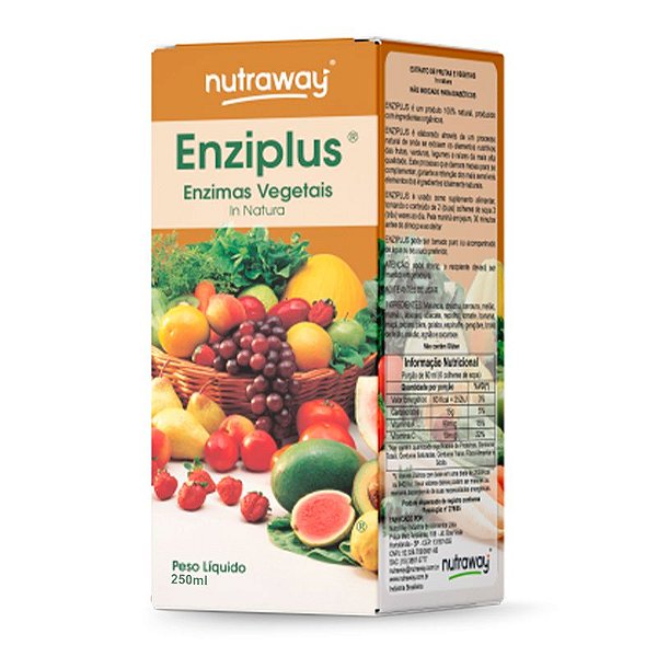 Enzimas Vegetais Enziplus Nutraway 250ml