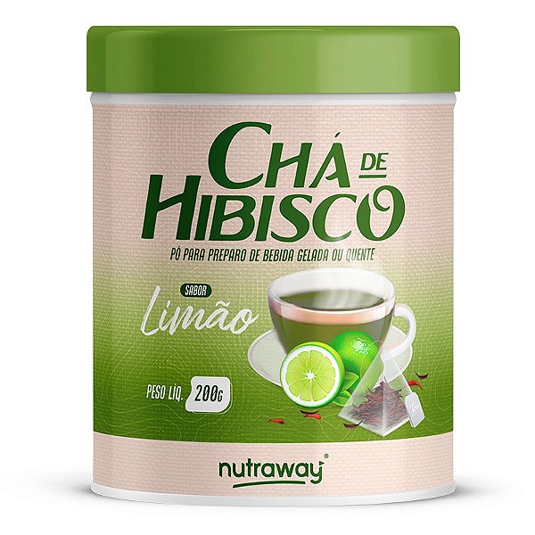 Chá De Hibisco Limão Nutraway 200g
