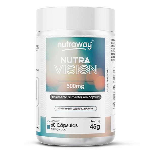 Nutra Vision 500mg Nutraway 60 cápsulas