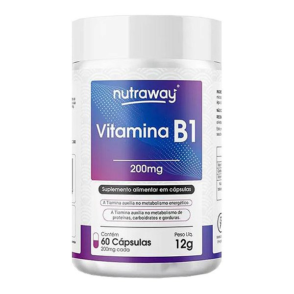Vitamina B1 Nutraway 60 cápsulas