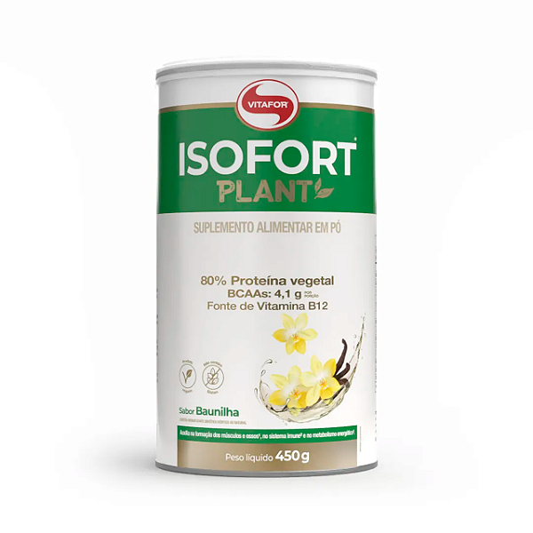 Isofort Plant Vitafor 450g Baunilha