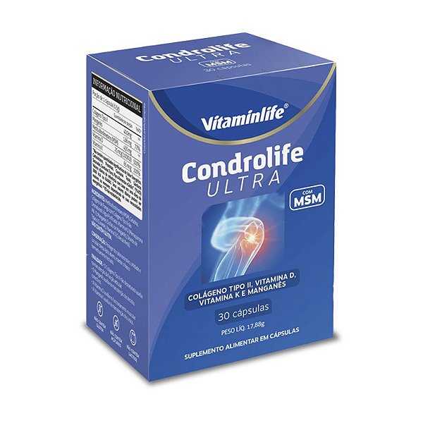 Condrolife Ultra Vitaminlife 30 cápsulas