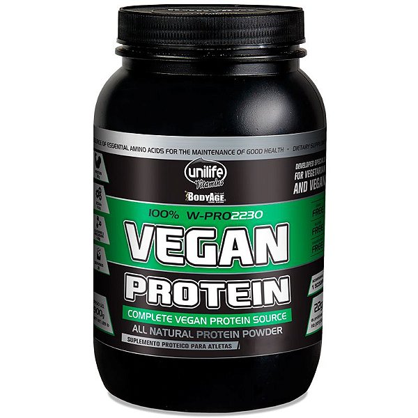 Vegan Protein Unilife Sabor Chocolate 900g