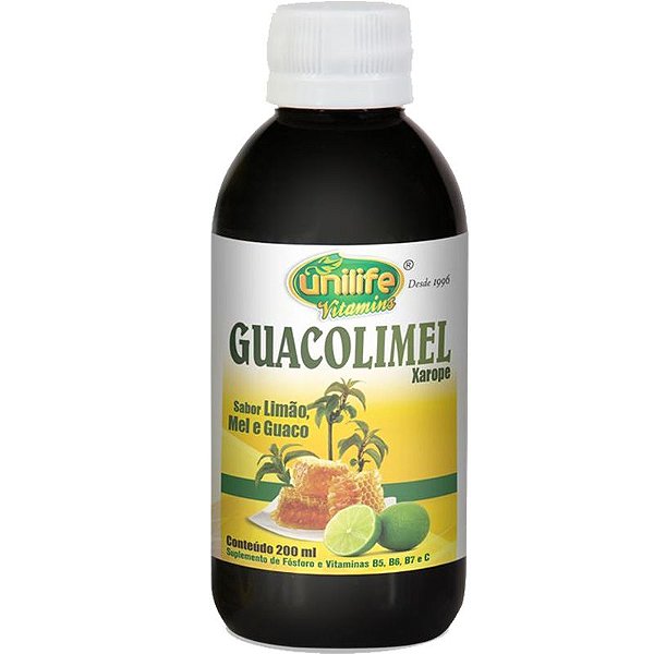 Guacolimel Xarope Vitaminico 200ml Unilife