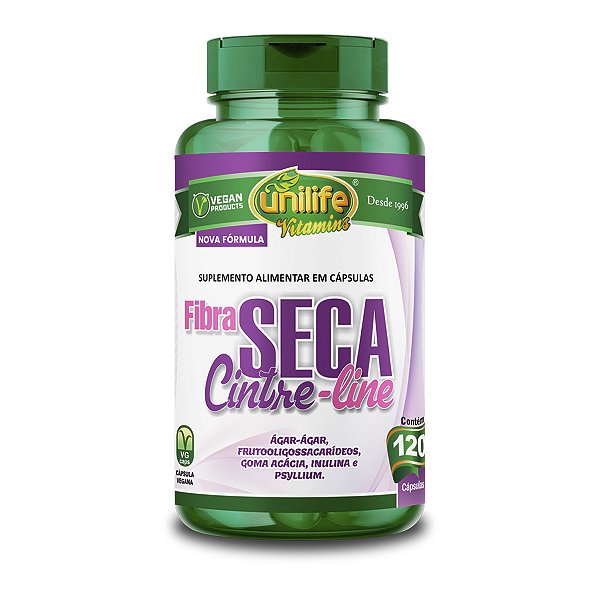 Fibra Seca Unilife 120 Cápsulas 910mg