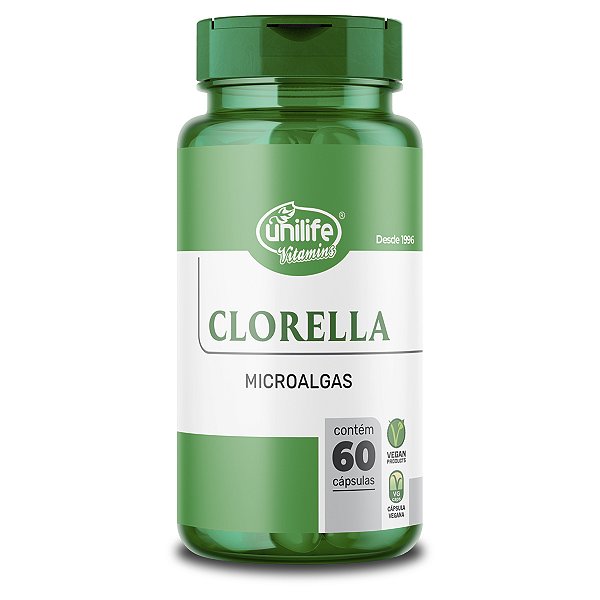 Clorella 500MG Unilife 60 Cápsulas