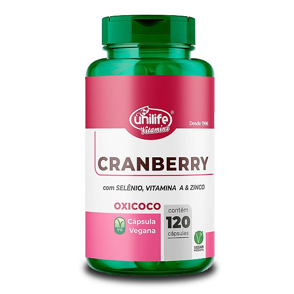Cranberry 120 cápsulas Unilife