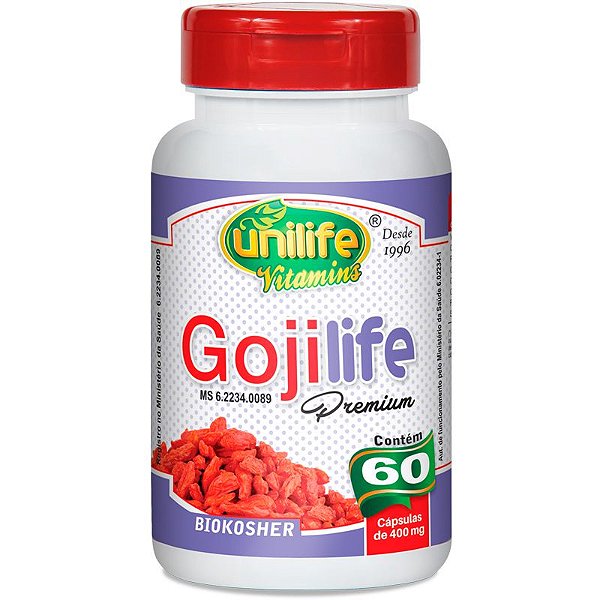 Goji Berry Goji Life 60 cápsulas Unilife