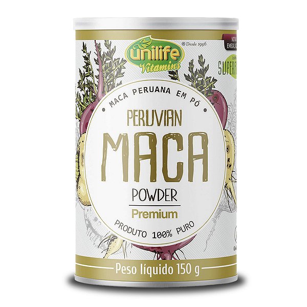 Maca peruana em pó Premium Unilife 150g