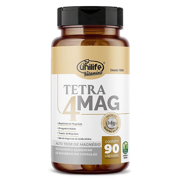 Tetra 4 Mag Unilife 90 cápsulas