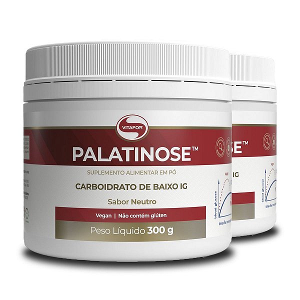 Kit 2 Palatinose Vitafor Neutro 300g