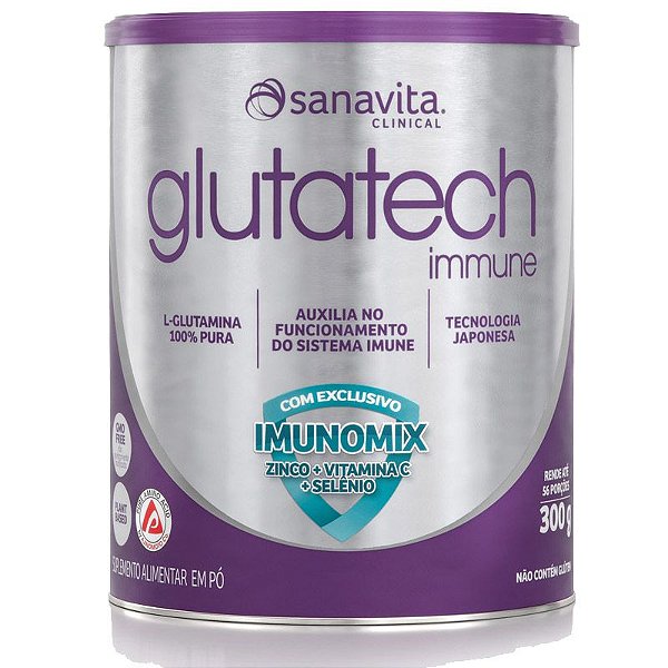 Glutatech Immune Glutamina Sanavita 300g