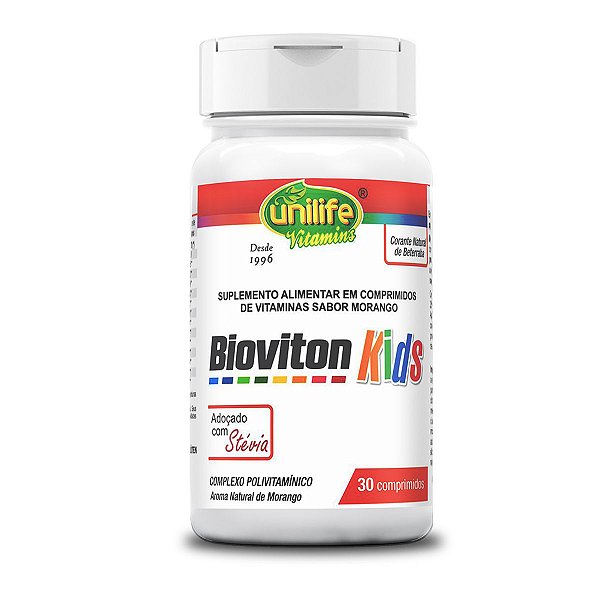 Bioviton Kids Polivitaminíco Unilife 30 comprimidos