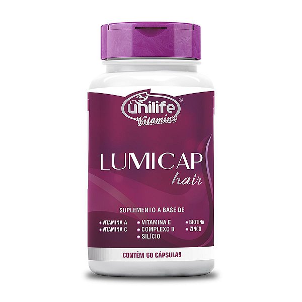 Lumicap Hair Unilife 60 cápsulas