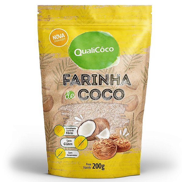 Farinha de Coco Qualicoco 200g