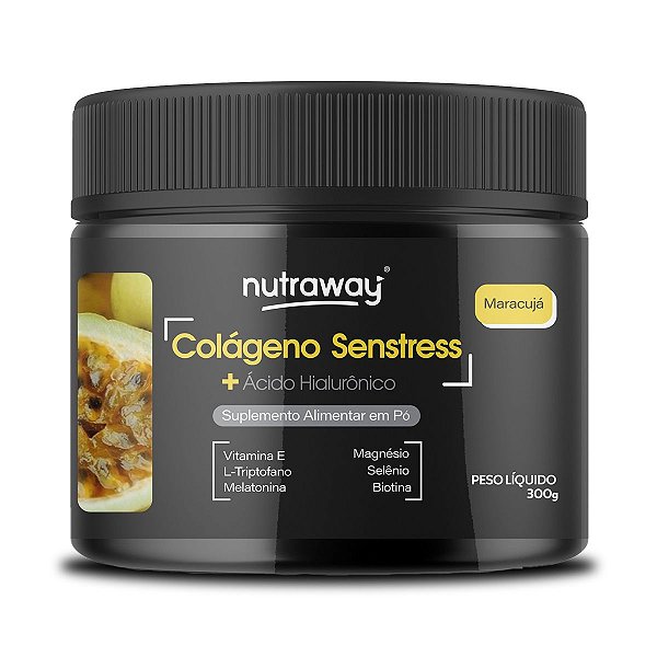 Colágeno Senstress Nutraway sabor Maracujá 300g