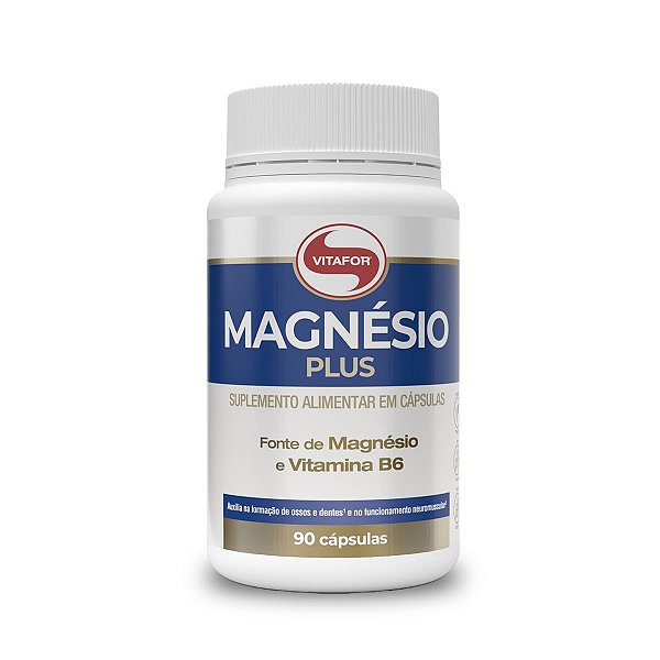 Magnésio Plus Vitafor 90 Cápsulas